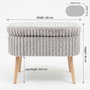 Atelier Del Sofa Mini Oslo Linen - Gris